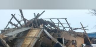 В Северном Казахстане сразу 5 человек попали в больницу с ожогами после хлопка газовоздушной смеси и обрушения дома