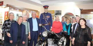 В преддверии 80-летия Победы в ВОВ для пенсионеров провели экскурсию в департаменте полиции СКО