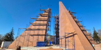 В Петропавловске к 80-летию Победы в ВОВ преображаются памятные места