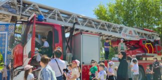 В Петропавловске яркий праздник детства и безопасности подарил ребятам радость и полезные знания