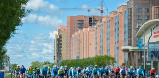 В СКО прошёл массовый велозаезд в поддержку здорового образа жизни